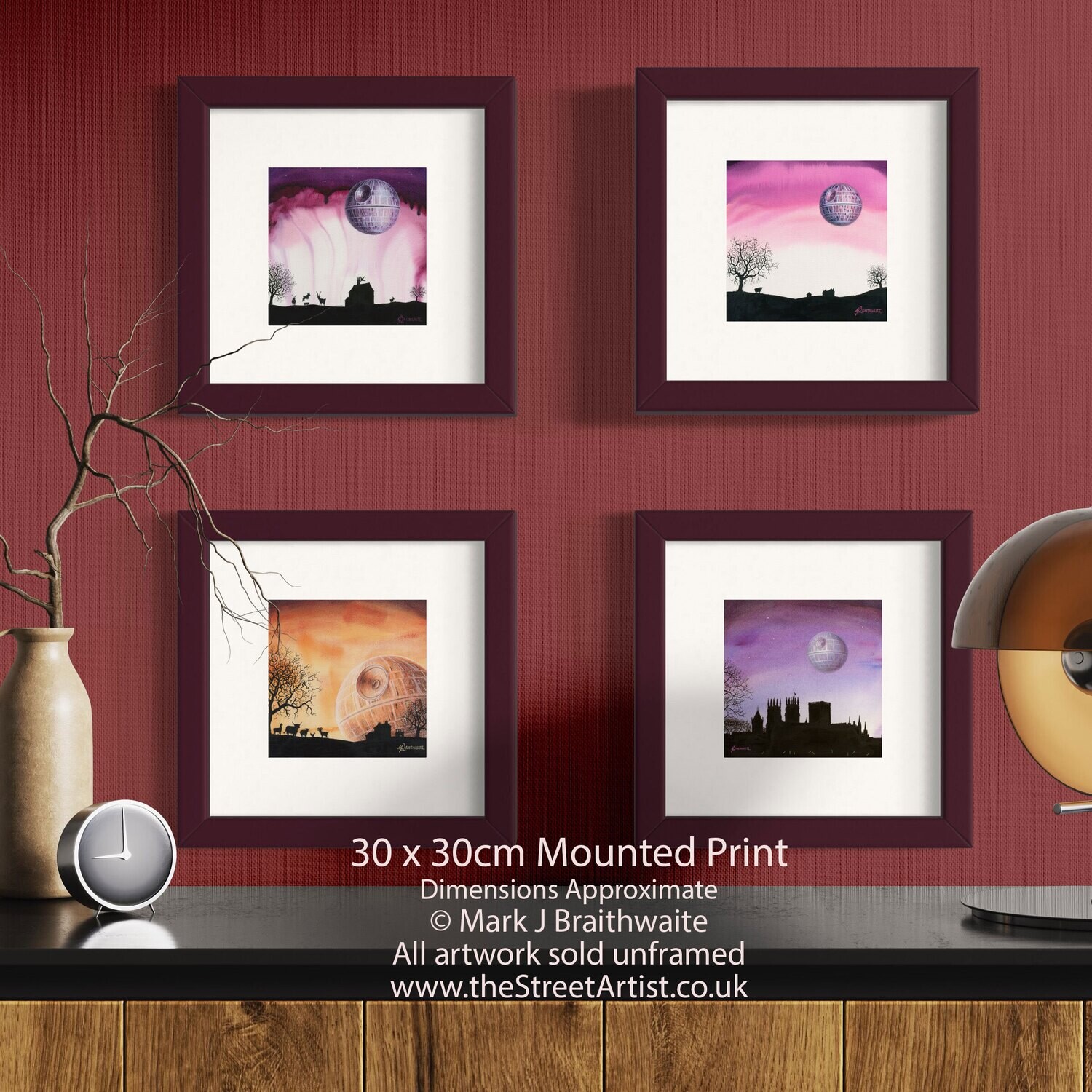 RY4: The Republic... of Yorkshire 4. That's No Moon,   Print (size options available)