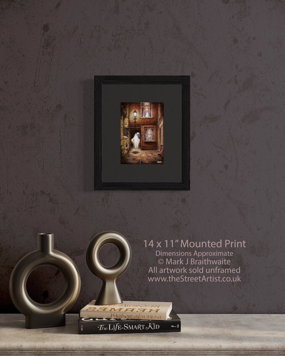 BTS4SC: Beneath the Sheets, The Moonlight Visitor. Colour Print standard size