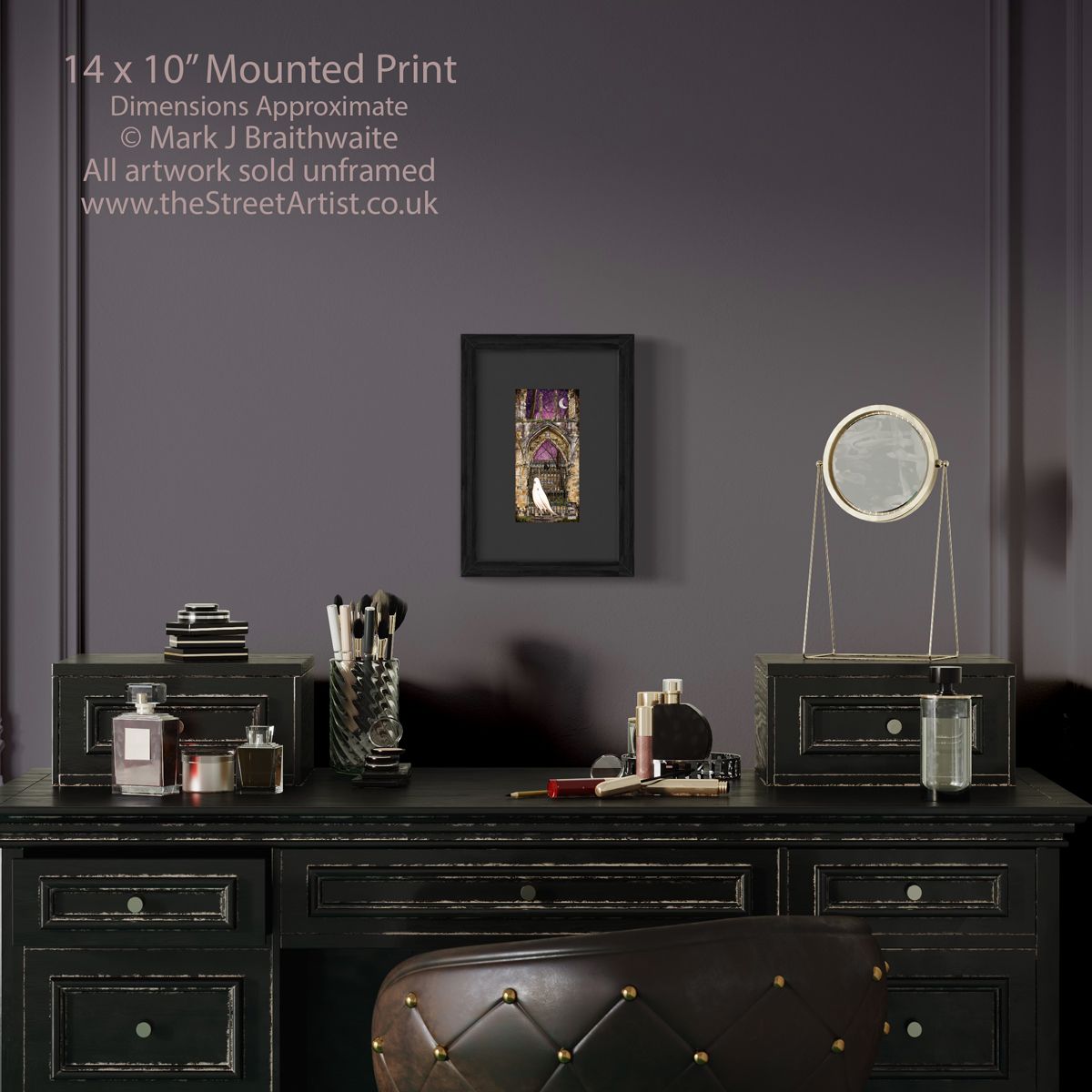 BTS7SC: Beneath the Sheets, Quiet as a Nun. Standard Colour Print