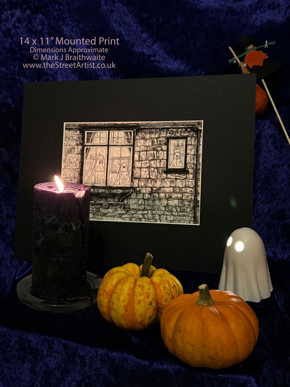 BTS6: Beneath the Sheets, The Girl in the Window. Ink Line Art Print