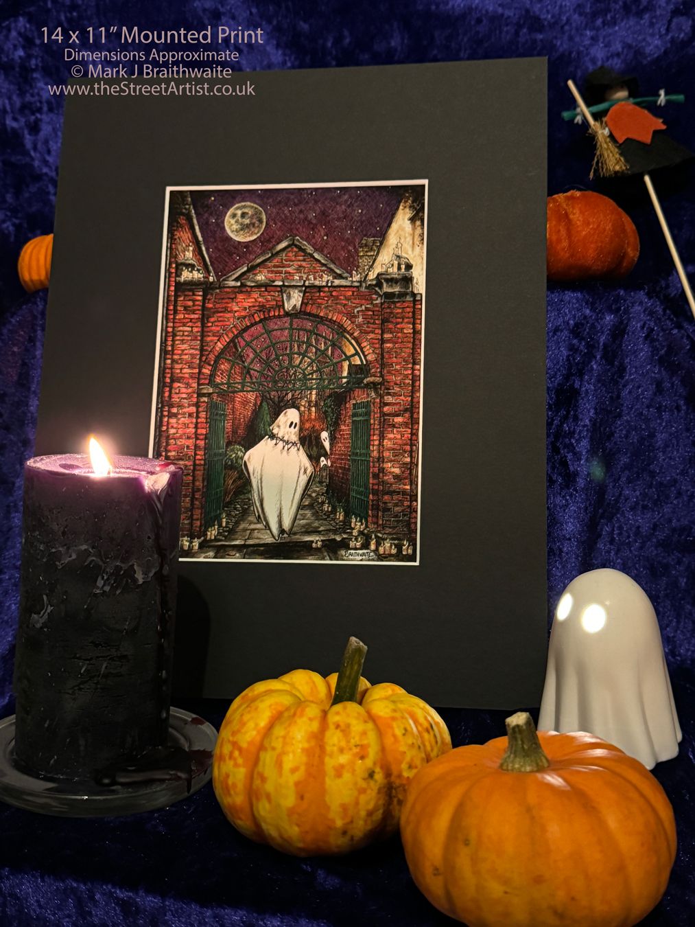 BTS9SC: Beneath the Sheets, Headless Horror. Colour Print standard size