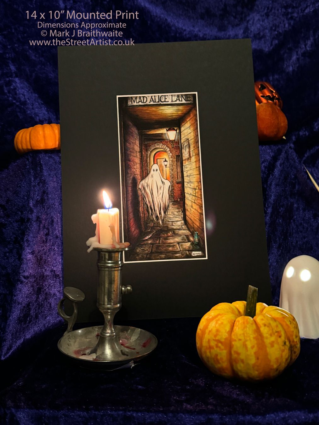 BTS3SC: Beneath the Sheets, The Concerning Matter of Alice. Standard Colour Print