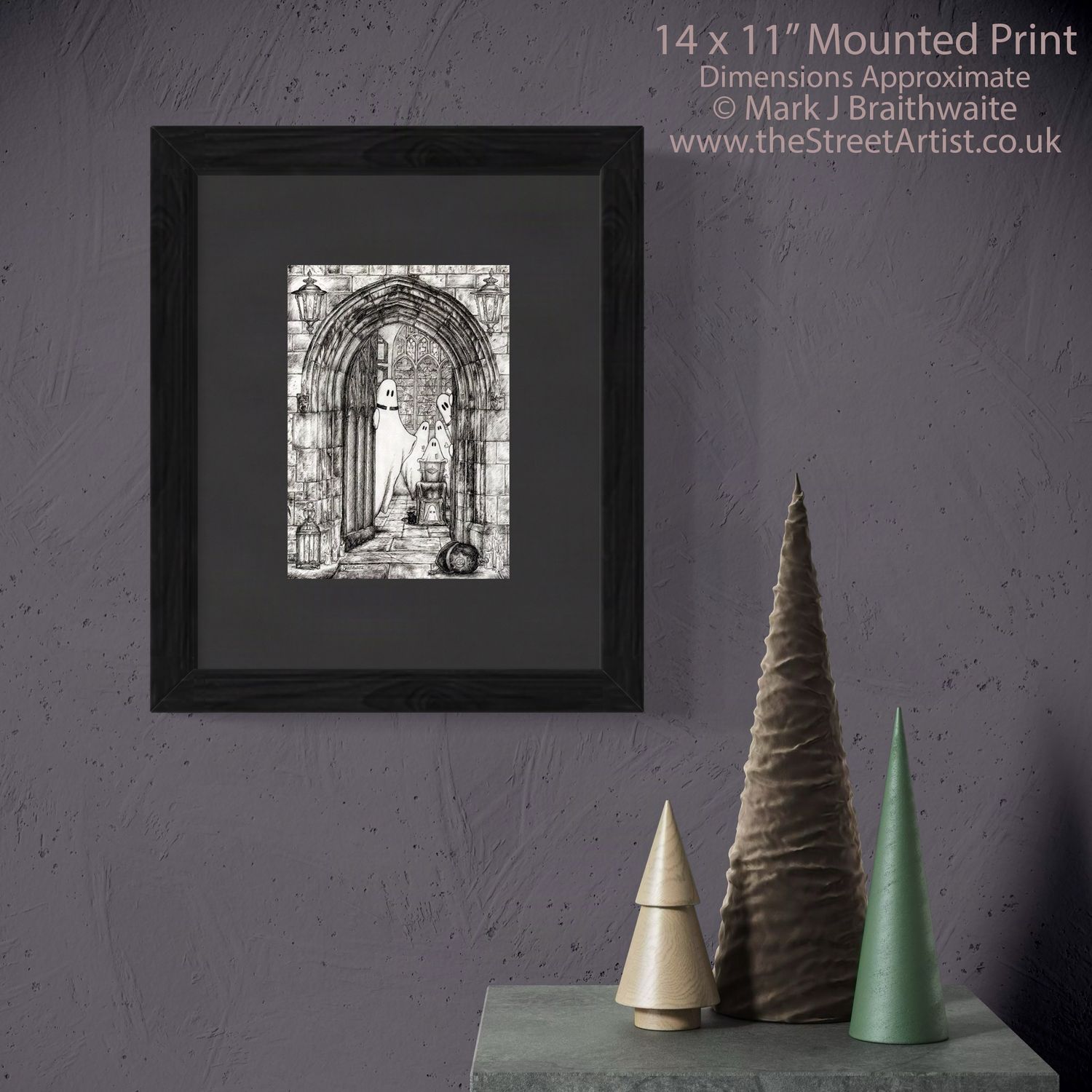 BTS16: Beneath the Sheets, The Midnight Funeral. Ink Line Art Print