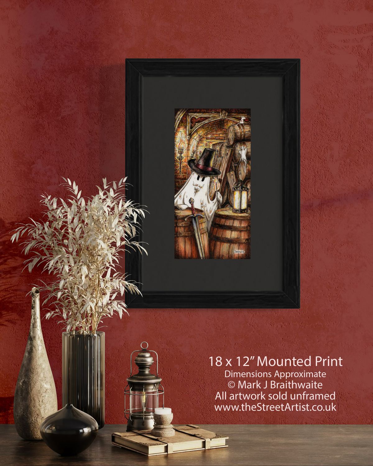 BTS17EE: Beneath the Sheets, Treason and Plot. Large Size, Enchanted Edition, with Hand Painted Ghost that Glow Under UV Black Light