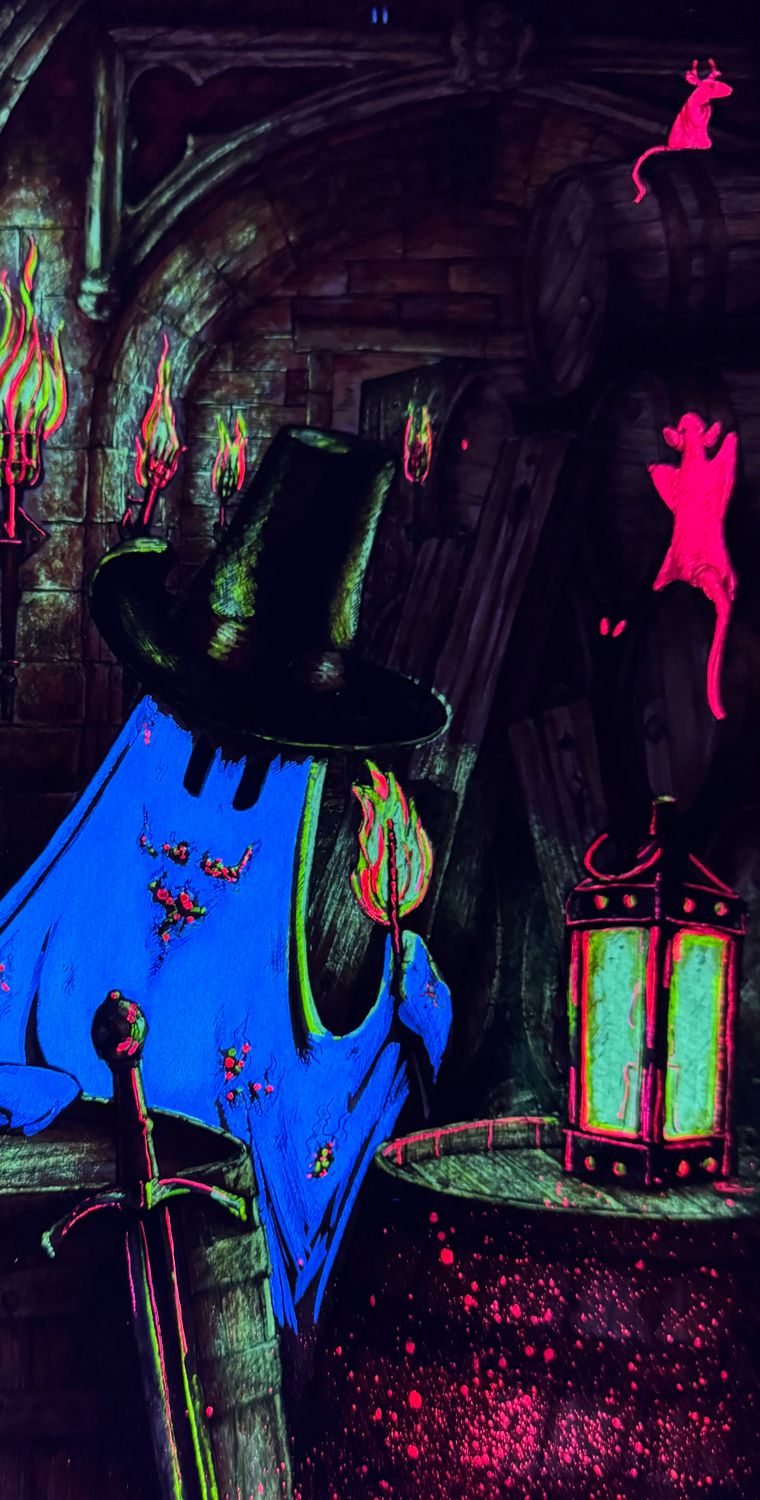 Doomsday Numbers No 666: the Devils Work variation, from the  Limited Enchanted Edition, Hand Painted Number 666 and signature in dripping blood red!