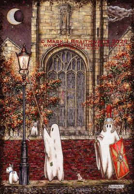 BTS23O: Beneath the Sheets, The Legionary and the Lamplighter. Original Artwork