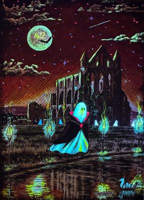 Doomsday Number No 1612: Witch Trial Variation, from the  Limited Enchanted Edition, Hand Painted Number 1612 and signature With Spells and Runes!