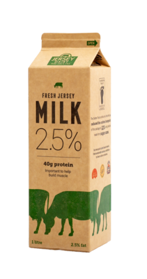 2.5% Jersey Milk 1Ltr