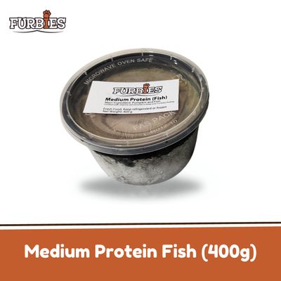 Medium Protein Fish (400g) - Salmon