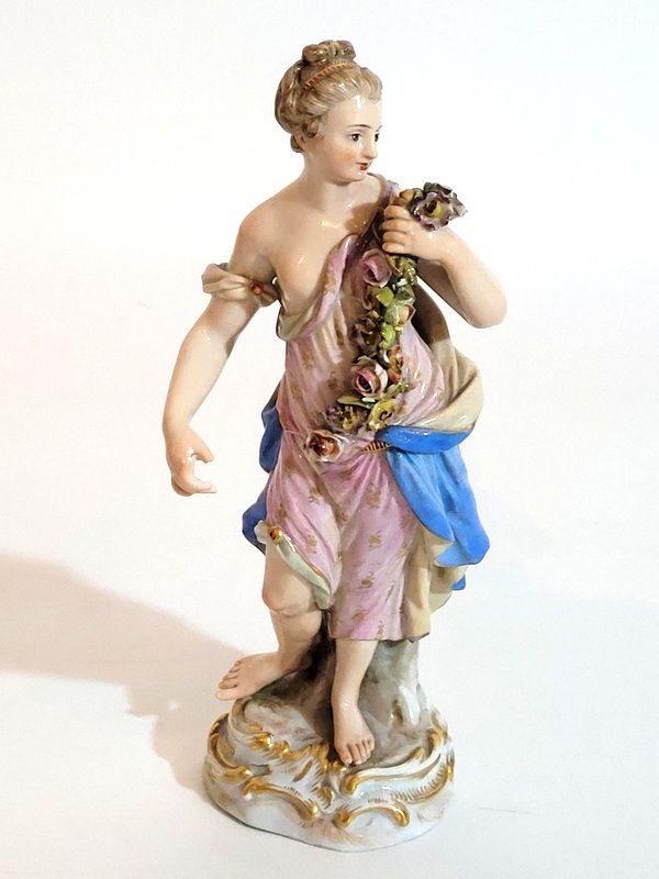 Meissen Figur 19. Jh " Sommer " Knaufzeit Elias Meyer