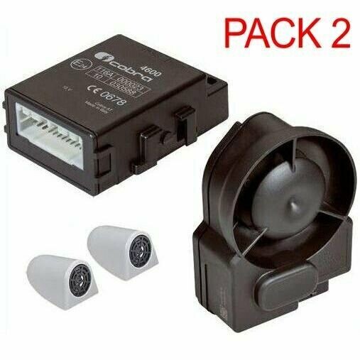 ALARME VOITURE COBRA 4615 + DETECTEUR DE CHOCS
