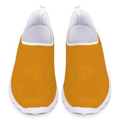 mesh running shoes