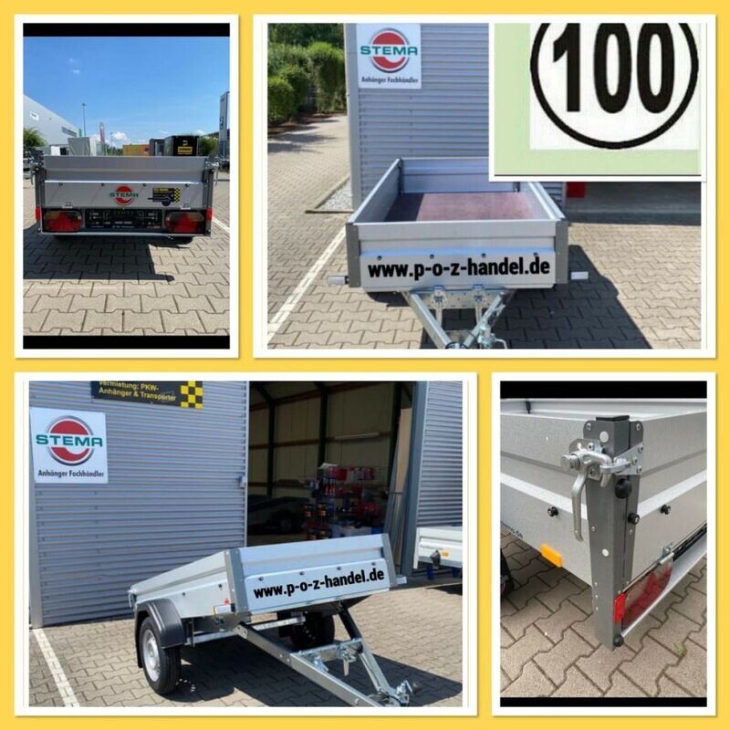 Stema FT 750 kg mit Kippdeichsel Stema FT 750 kg mit Kippdeichsel