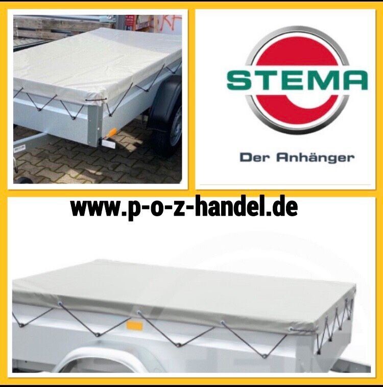 Flachplane für Stema Anhänger
