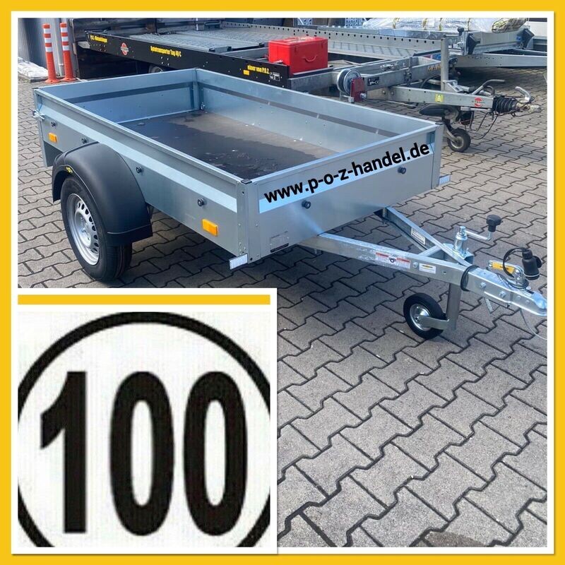 Humbaur 750 Kg ohne Plane inkl. Stützrad Humbaur 750 Kg ohne Plane inkl. Stützrad