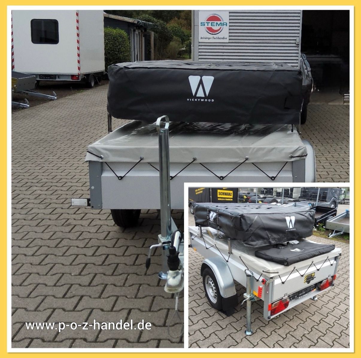 STEMA Zeltanhänger, HOLIDAY EDITION, 750 Kg ❗️NEU❗️