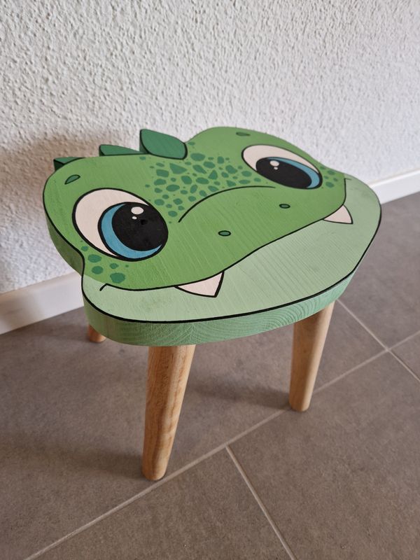 Kinderstuhl Krokodil