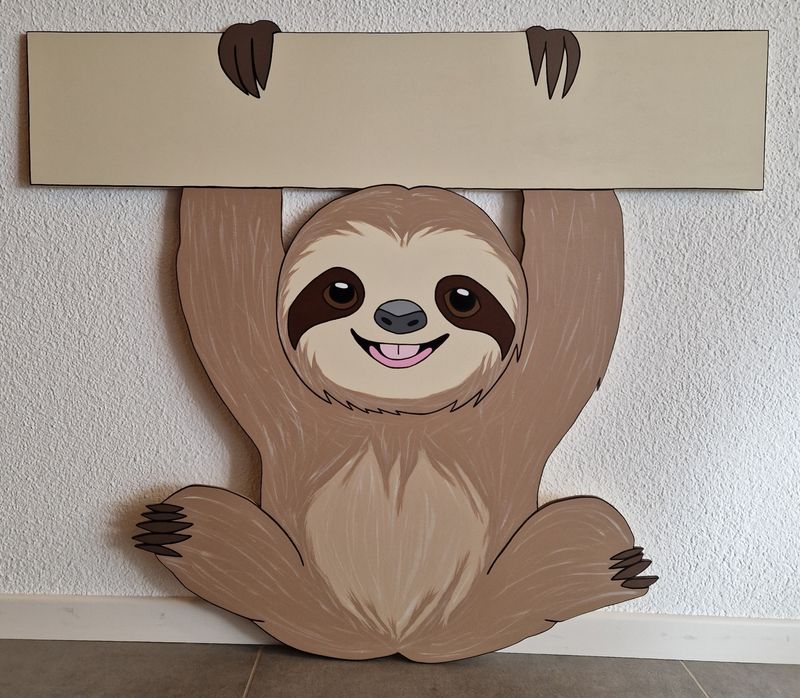 Babytafel Faultier
