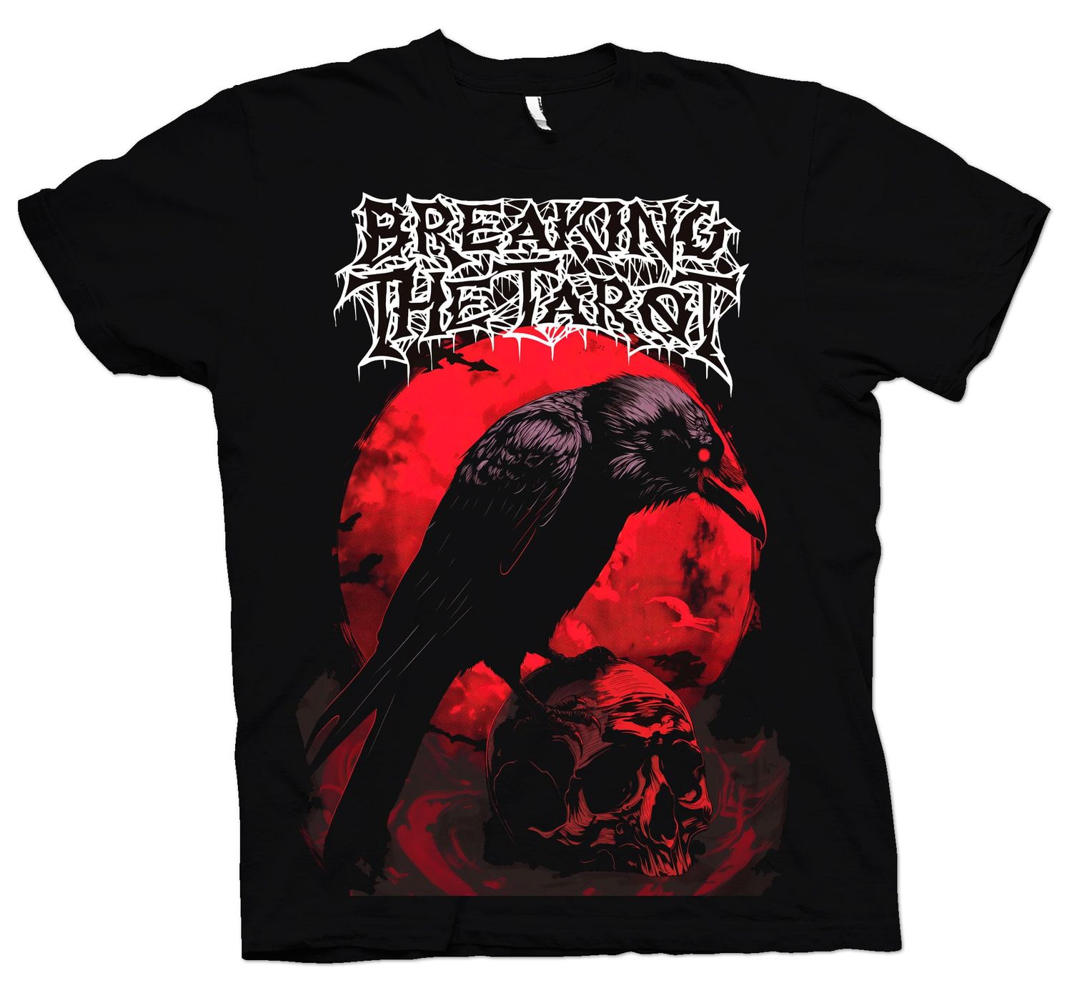 The RAVEN T-Shirt Unisex Black