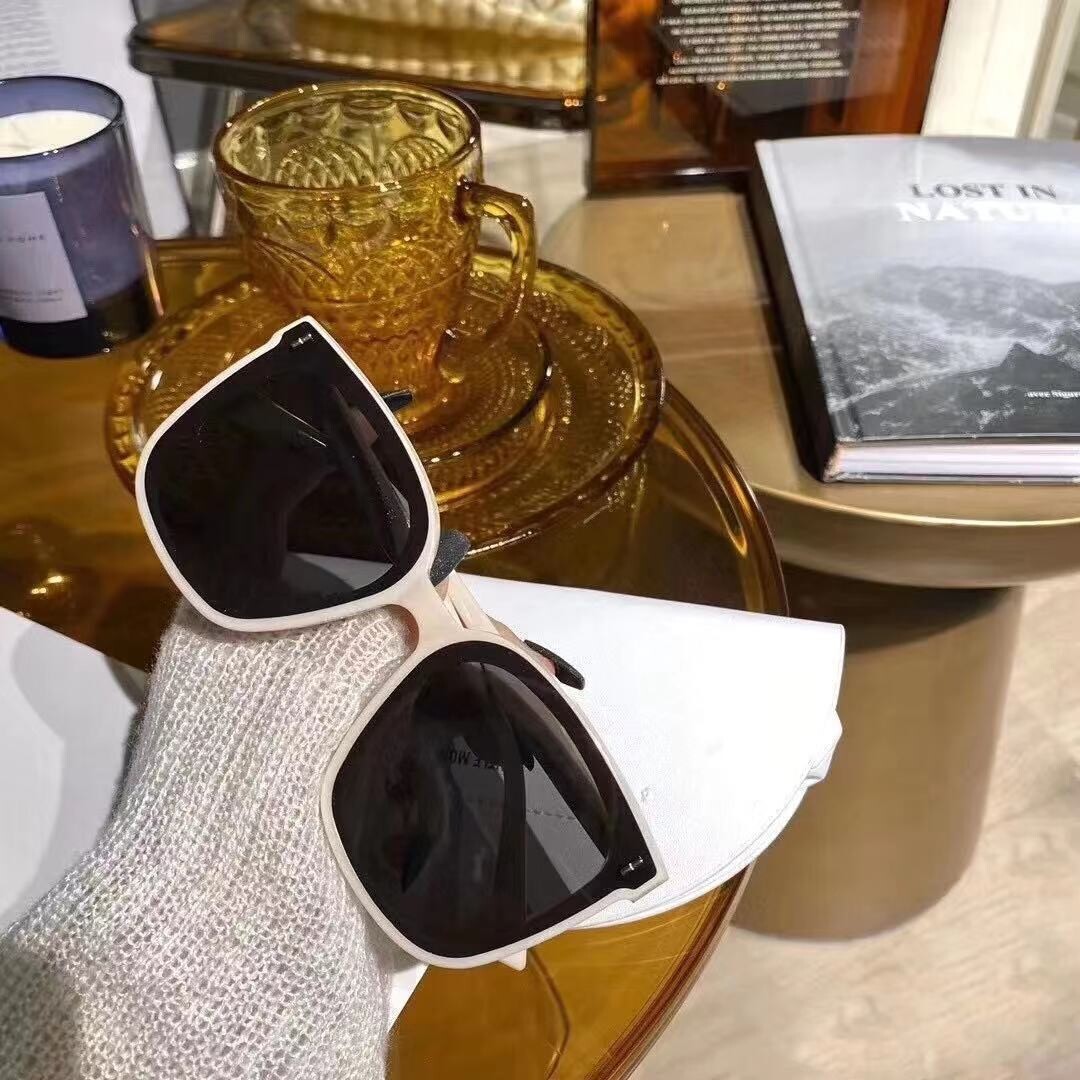 2023 New Sunglasses Women&#39;s Summer Fashion Sunglasses Men&#39;s Ins Little Red Book Sunscreen Advanced Sense Sunshade Glasses