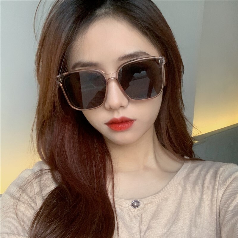 2023 New Sunglasses Women&#39;s Summer Fashion Sunglasses Men&#39;s Ins Little Red Book Sunscreen Advanced Sense Sunshade Glasses