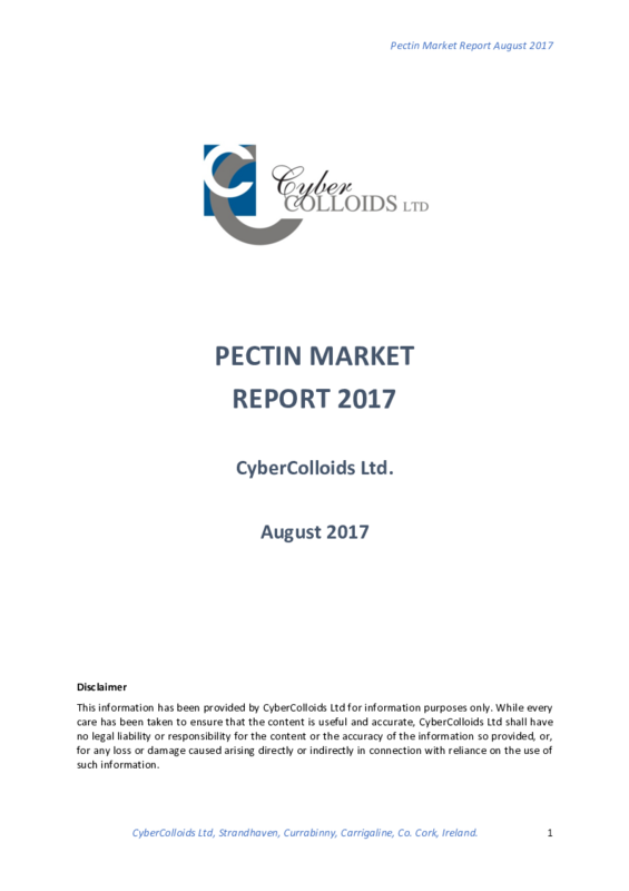 Pectin Report 2017