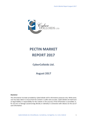 Pectin Report 2017
