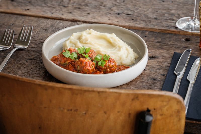 Balletjes in tomatensaus