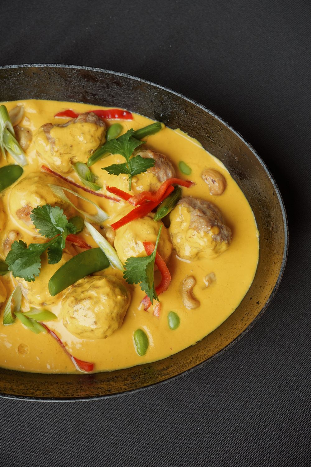 Thai coconut meatballs