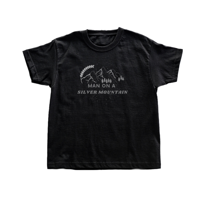 Man on a silver mountain Unisex T-Shirt