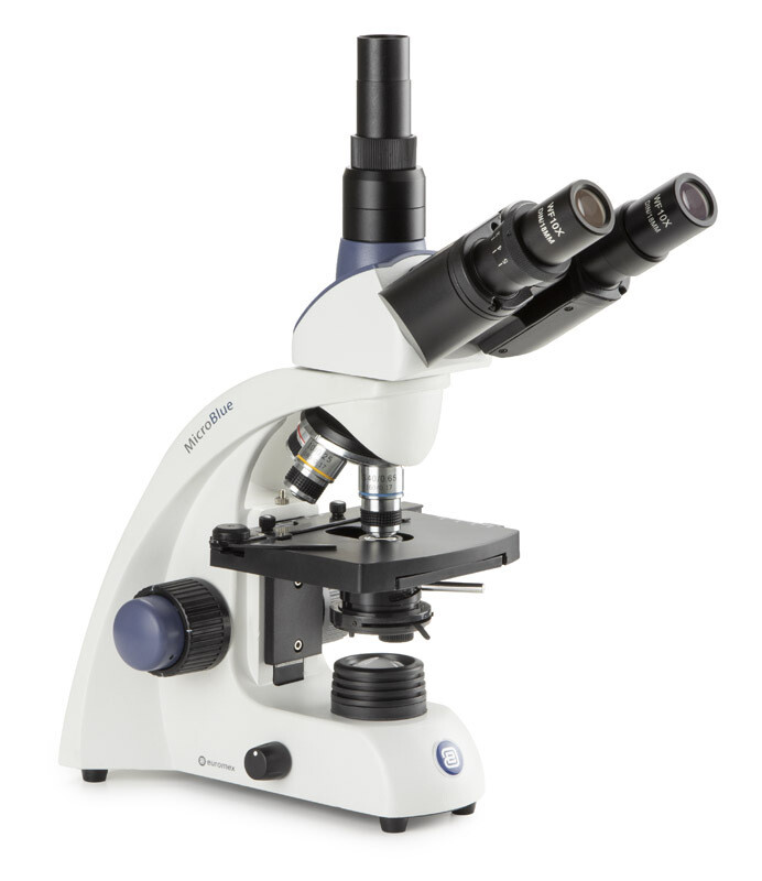 MicroBlue MB.1053 Trioculair met 4/10/S40x objectieven en kruistafel
