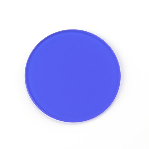 Blauwfilter, Ø 32 mm diameter