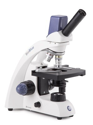 BioBlue BB.4255 Digitaal Monoculair met 4x/10x/S40x/S100x objectieven, met kruistafel