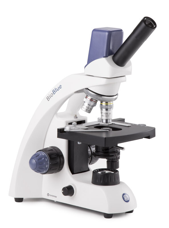 BioBlue BB.4225 Digitaal Monoculair met 4x/10x/S40x objectieven, met kruistafel