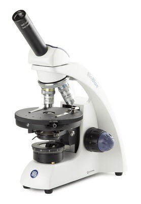 BioBlue BB.4220‑P‑HLED Monoculair met 4x/10x/S40x objectieven, polarisatie, zonder kruistafel