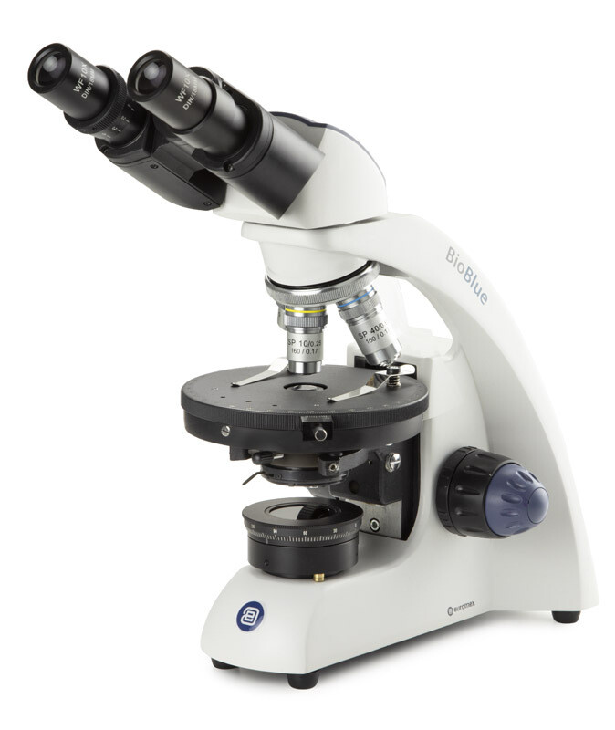 BioBlue BB.4261‑P‑HLED Bioculair met 4x/10x/S40x objectieven, polarisatie, zonder kruistafel
