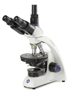 BioBlue BB.4241‑P‑HLED Trioculair met 4x/10x/S40x objectieven, polarisatie, zonder kruistafel
