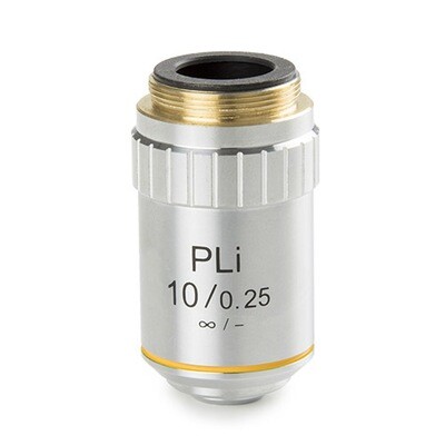 Plan PLi 10x/0,25 oneindig gecorrigeerd IOS objectief. Werkafstand 5,0 mm