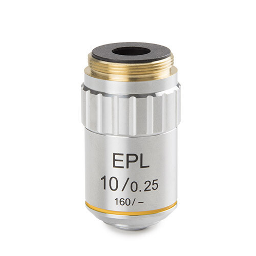 E-plan EPL 10x/0,25 objectief. Werkafstand 6,61 mm
