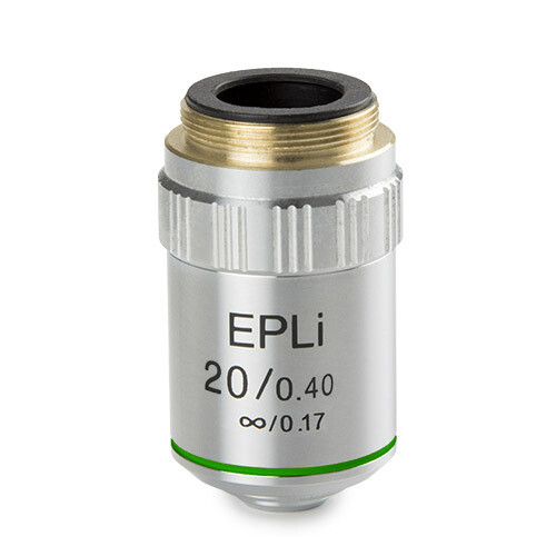 E-plan EPLi 20x/0,40 ineindig gecorrigeerd IOS objectief. Werkafstand 2,61 mm