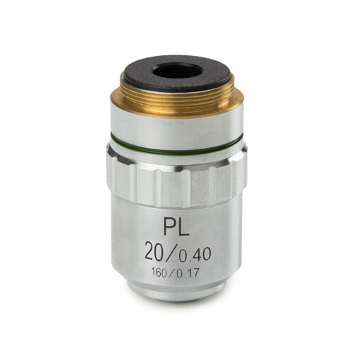 Plan PL 20x/0.40 objectief. Werkafstand 8.8 mm