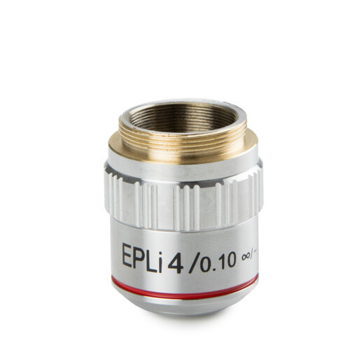 E-plan EPLi 4x/0,10 oneindig gecorrigeerd IOS objectief. Werkafstand 18,9 mm
