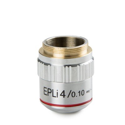 E-plan EPLi 4x/0,10 oneindig gecorrigeerd IOS objectief. Werkafstand 18,9 mm
