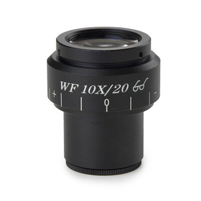 Groothoek WF 10x/22 mm micrometer oculair met focusseerbare lens, Ø 30mm tubus