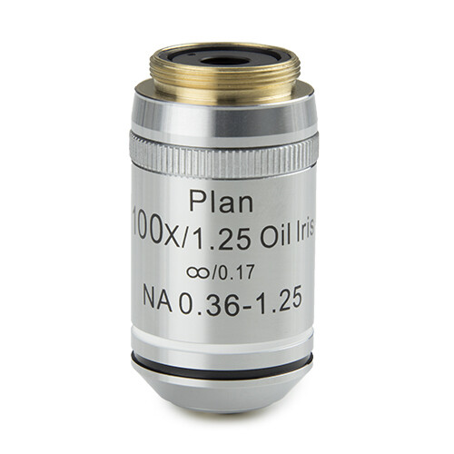 Plan PLi S100x/1,25 IOS oneindig gecorrigeerd objectief met ge�ntergreerde irisdiafragma