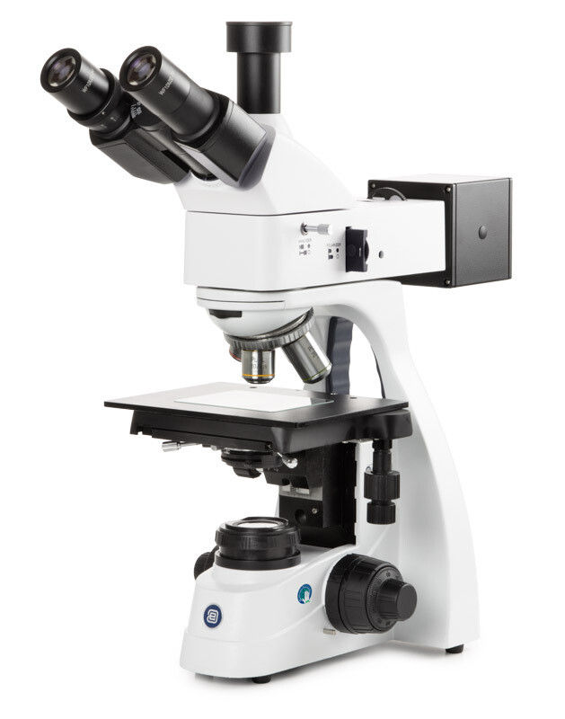 bScope BS.1053‑PLMi met PLMi 5x/10x/20x/50x IOS objectieven voor materiaalwetenschappen (metallurgisch)