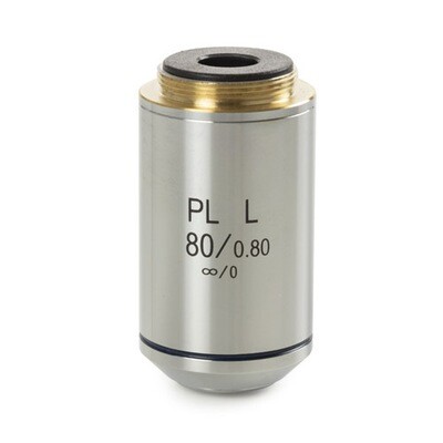 Plan PLMi S80x/0.80 oneindig gecorrigeerd IOS objectief. Werkafstand 1.25 mm