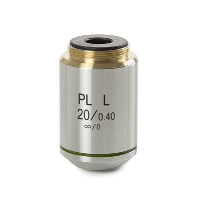 Plan PLMi 20x/0.40 oneindig gecorrigeerd IOS objectief. Werkafstand 8.8 mm