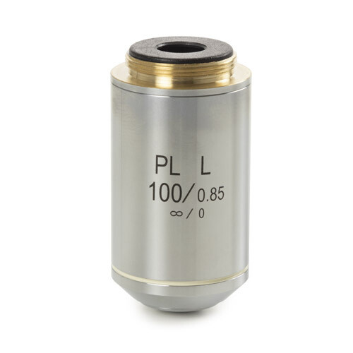 Plan PLMi S100x/0.85 oneindig gecorrigeerd IOS objectief. Werkafstand 0.4 mm