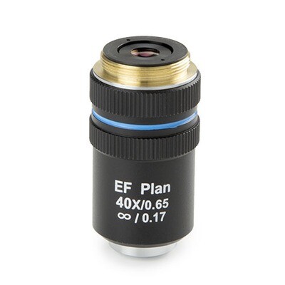 Oneindig gecorrigeerd semi plan SMP S40x/0.45 IOS objectief. Werkafstand 0,64 mm